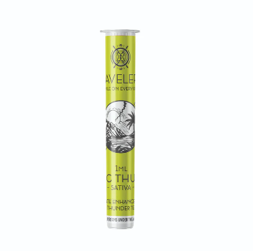 Traveler’s® Classic Vape Cartridges 1ml - Tropic Thunder (Sativa)