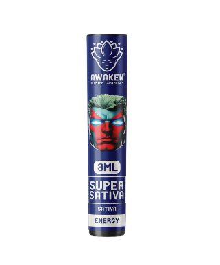 Awaken® Vape Blaster Cartridges 3ml - Super Sativa (Sativa)