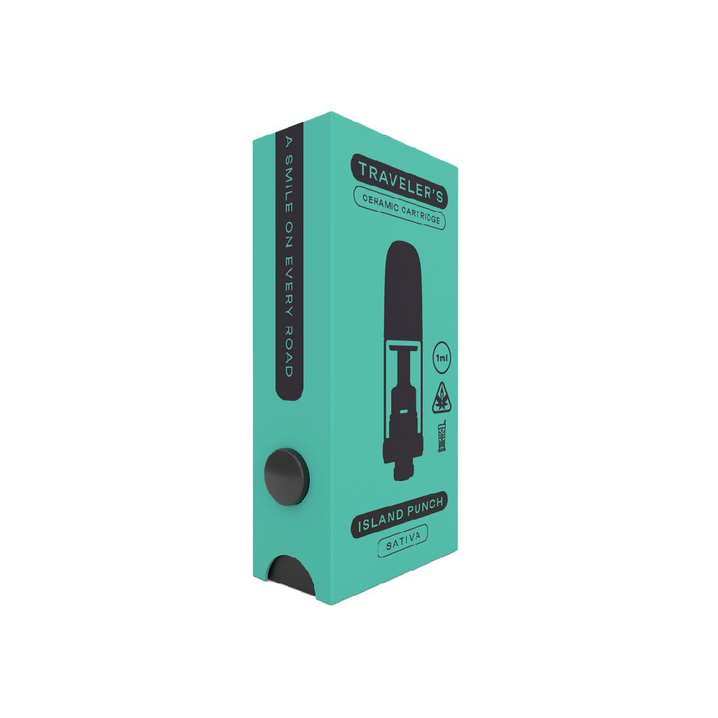 Traveler’s® Ceramic Vape Cartridges 1ml - Apple Sauce (Hybrid)